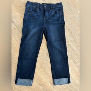 LIVERPOOL the High Rise Crop Petite 6/28